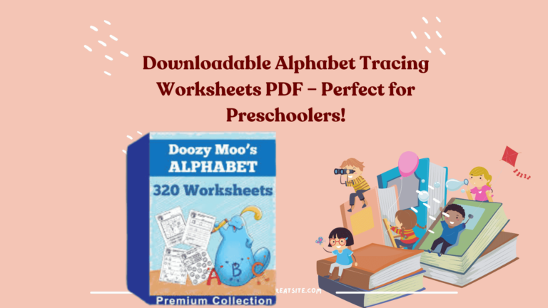 Alphabet Tracing Worksheets PDF